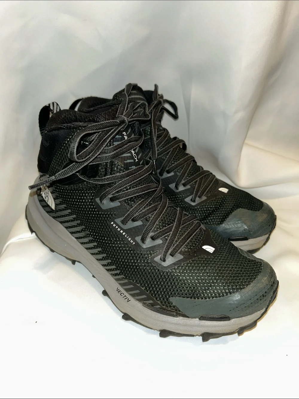 North Face Fastpack Futurelight Vective Men Black Trail Hiking Sneaker Boots 8.5